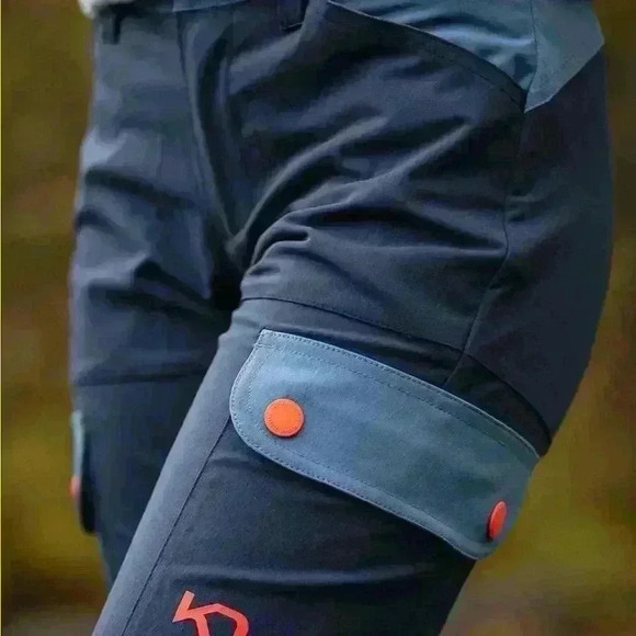 Kari Traa “Signe” Cargo Hiking Pant Blue Color Block Women’s XL EUC! - Picture 6 of 14
